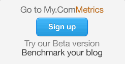 Image - Sign-up button for My.ComMetrics.com - what works best - branding and colors fit