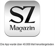 SZ Magazin App - logo - 40,000 downloads, but almost no revenue.