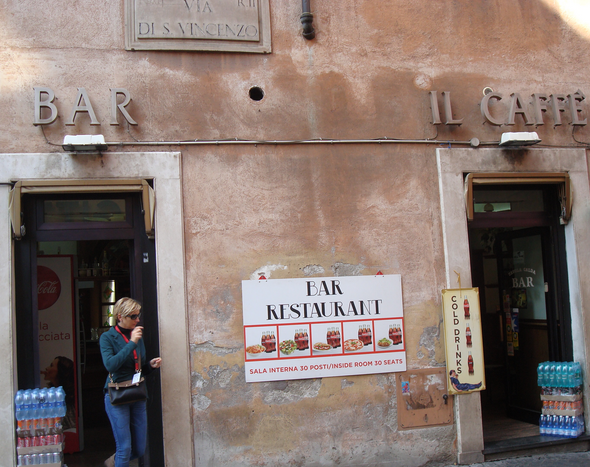 Click on image - Better service in Rome - tourist trap. A cultural challenge?