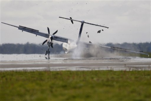 bombardier q400 portrayal